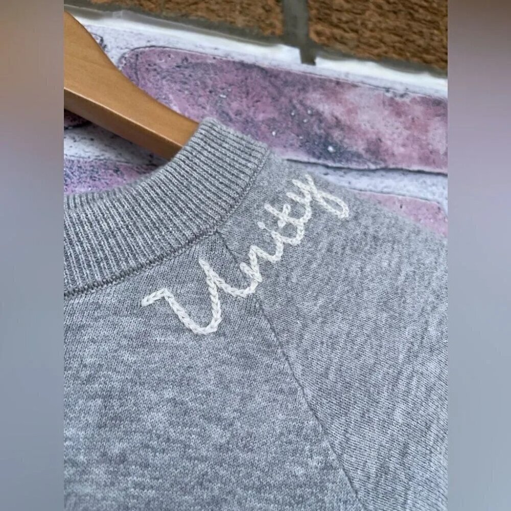 360 CASHMERE Unity Raglan-Sleeve Sweatshirt medium - Picture 4 of 9